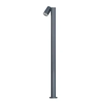 Уличный столб 1*GU10 4660-1F серый Bonum Favourite