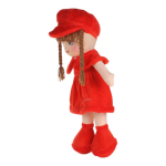 Кукла в платье с меховым воротником № 1 22x61x17см. (Hand)