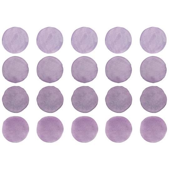 Интерьерная наклейка Watercolor Polka Dots —  сиреневый