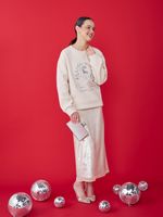 СВИТШОТ UNIVERSITY PASTEL BEIGE