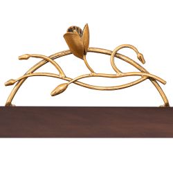 Тумба прикроватная Ин Блум подвесная Каштан