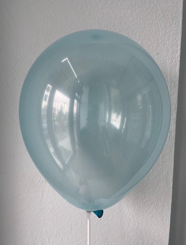 Кристалл Голубой 12"