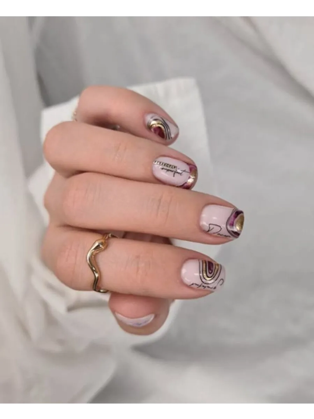Набор слайдеры 2шт Lucky Rose. Foil 112, 114