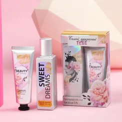Набор «Самой прекрасной тебе»: парфюм (30 мл), крем для рук (30 мл)