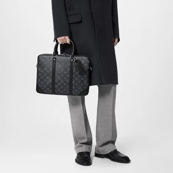 Портфель Louis Vuitton Voyage PM канва Monogram Eclipse