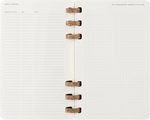 Еженедельник Moleskine SPIRAL Large 130х210мм PP 200стр спираль пробковая черный (DSSPB12MWH3)