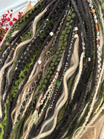 Фактурные войлочные дреды