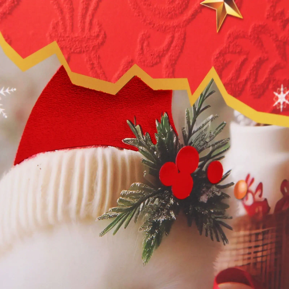 Пакет подарочный «Под шепот Рождества» 31*40*12 см, микс