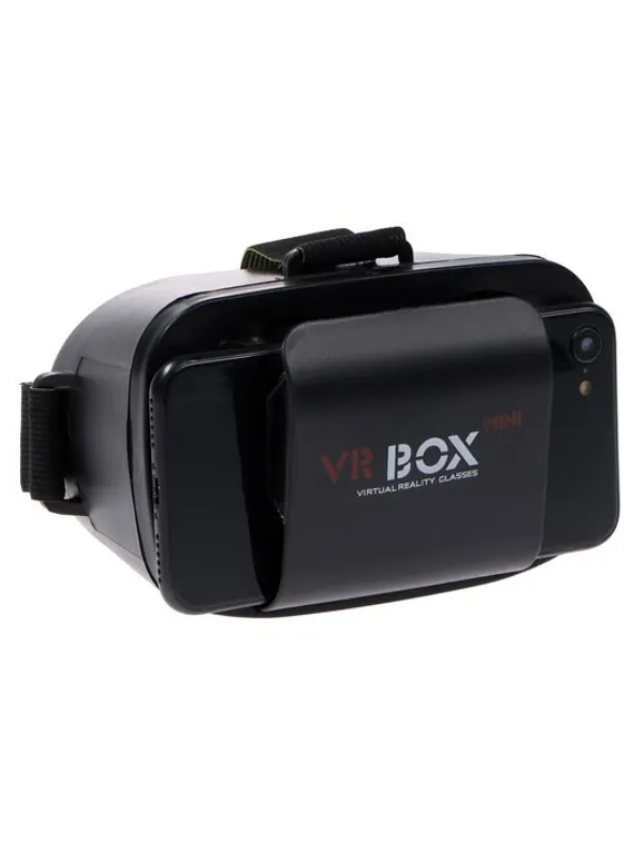 3D Очки виртуальной реальности мини LuazON, смартфоны до 5.5", чёрные