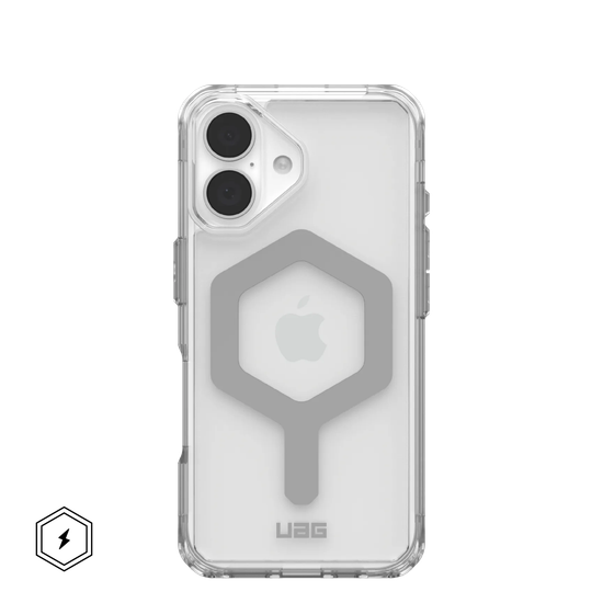 UAG Plyo with MagSafe Series Case for Apple iPhone 16 Plyo Ice/Silver (Прозрачный)