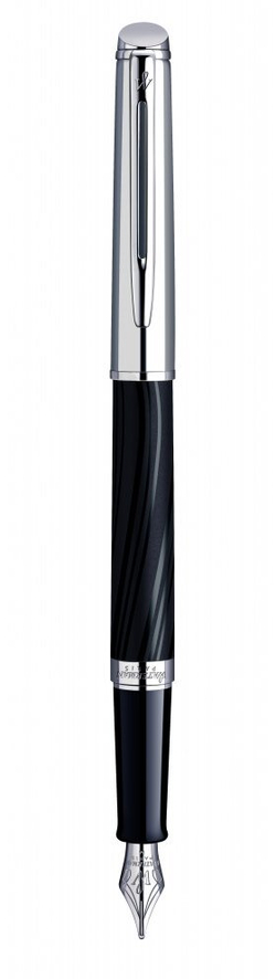 Перьевая ручка Waterman Hemisphere Deluxe, цвет: Silky CT, перо: F