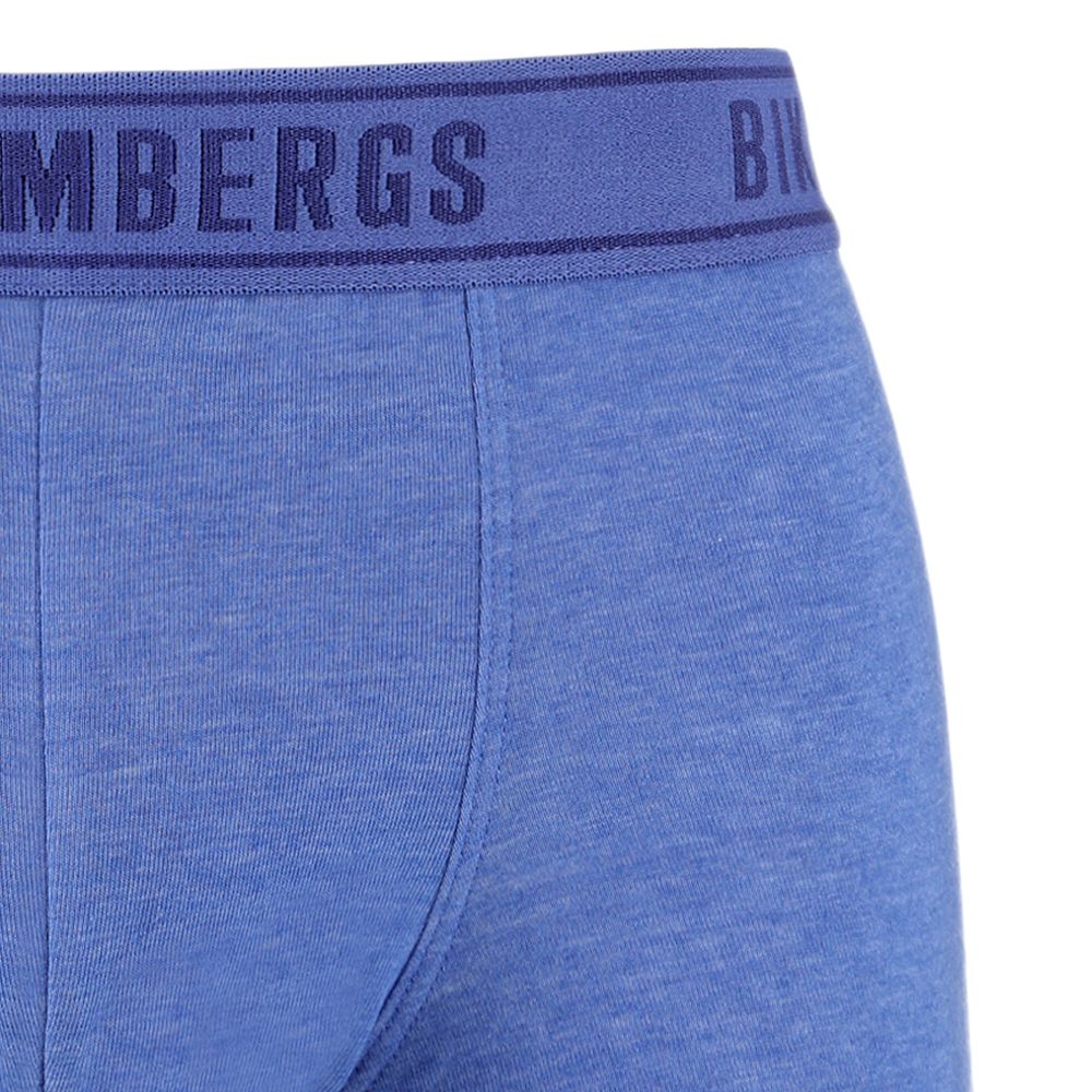 Мужские трусы хипсы (синий) набор 2 в 1 Bikkembergs BKK1UTR15BI