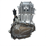 Двигатель ZS175FMM-5 PR (175FMN), 300cc, big bore 75мм, 5 передач, с баланс. валом