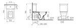 Унитаз-компакт VitrA Serenada 9722B003-7203