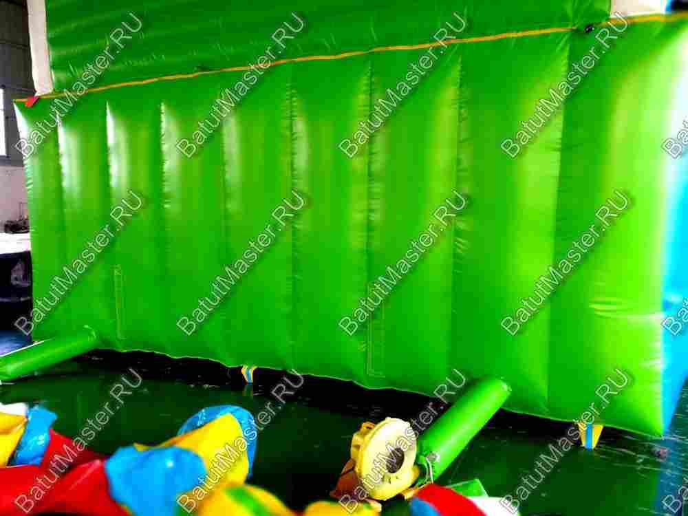 Батут с горкой "В гостях у моря" 12*6*6 м