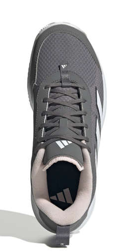 Женские теннисные кроссовки Adidas Avaflash Clay - Gray