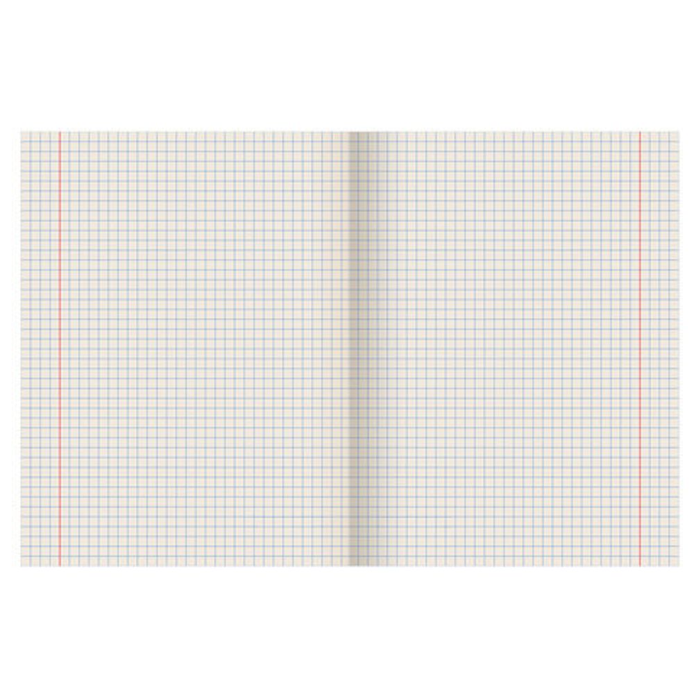 Тетрадь ЗЕЛЁНАЯ обложка 12 л., клетка с полями, офсет №2 ЭКОНОМ, "ПИФАГОР", 104984, 50шт