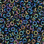 Японский бисер TOHO Demi 8/0 (№86), металлизированный, непрозрачный глянцевый