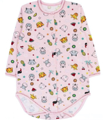 Боди Зверята кулирка 560100201 р.62 (Юлла)