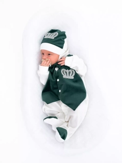 Конверт на выписку летний с короной