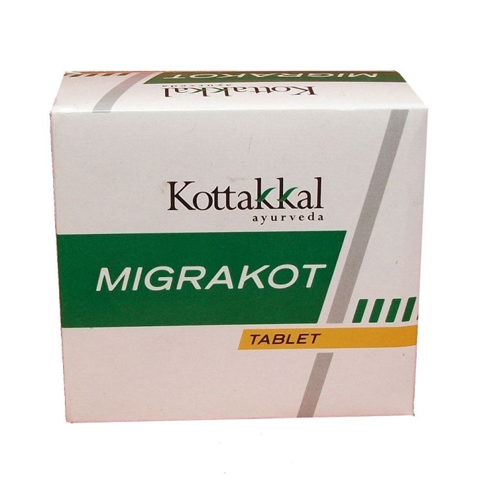 БАД Kottakkal Migrakot, от мигрени, головной боли, 10 таб