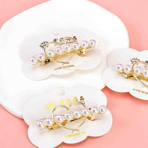 Заколка с сердцем