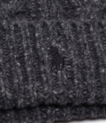 Хлопковая шапка POLO RALPH LAUREN - графитовый(455923610)