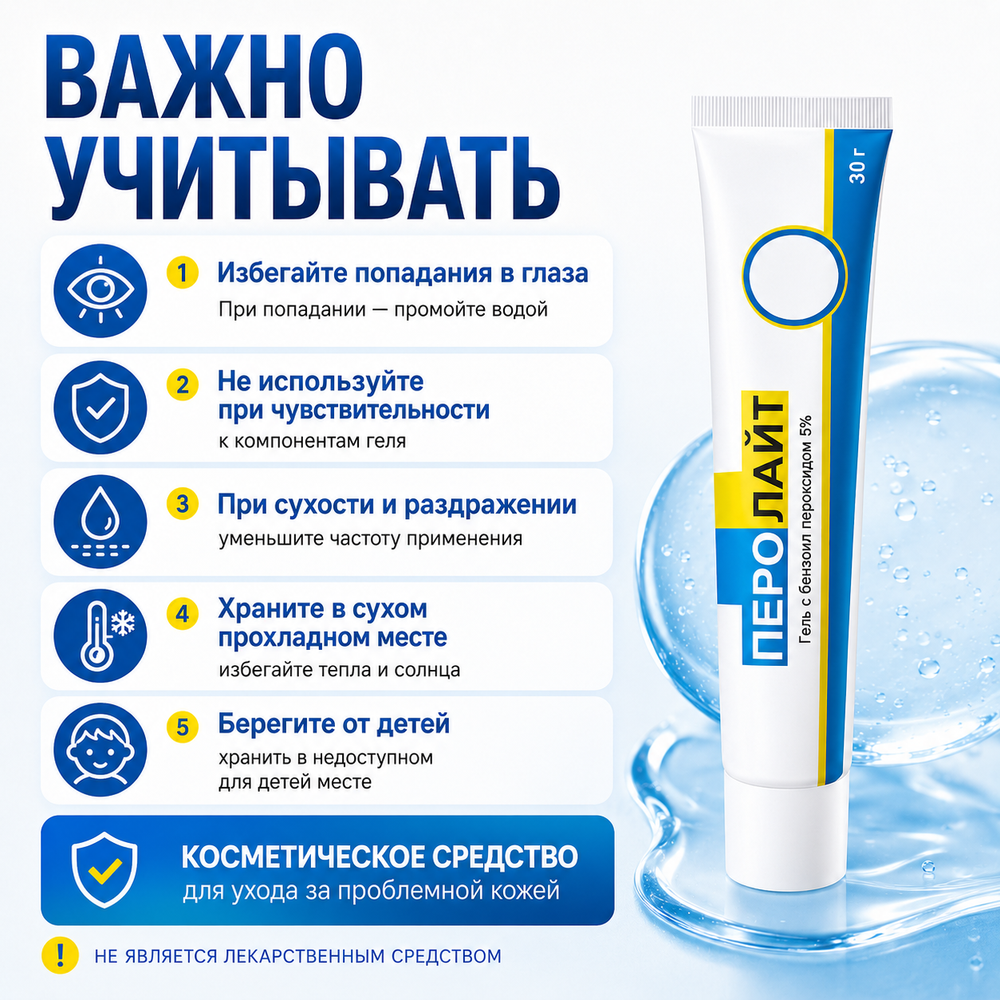 ПЕРОЛАЙТ  5% гелі
