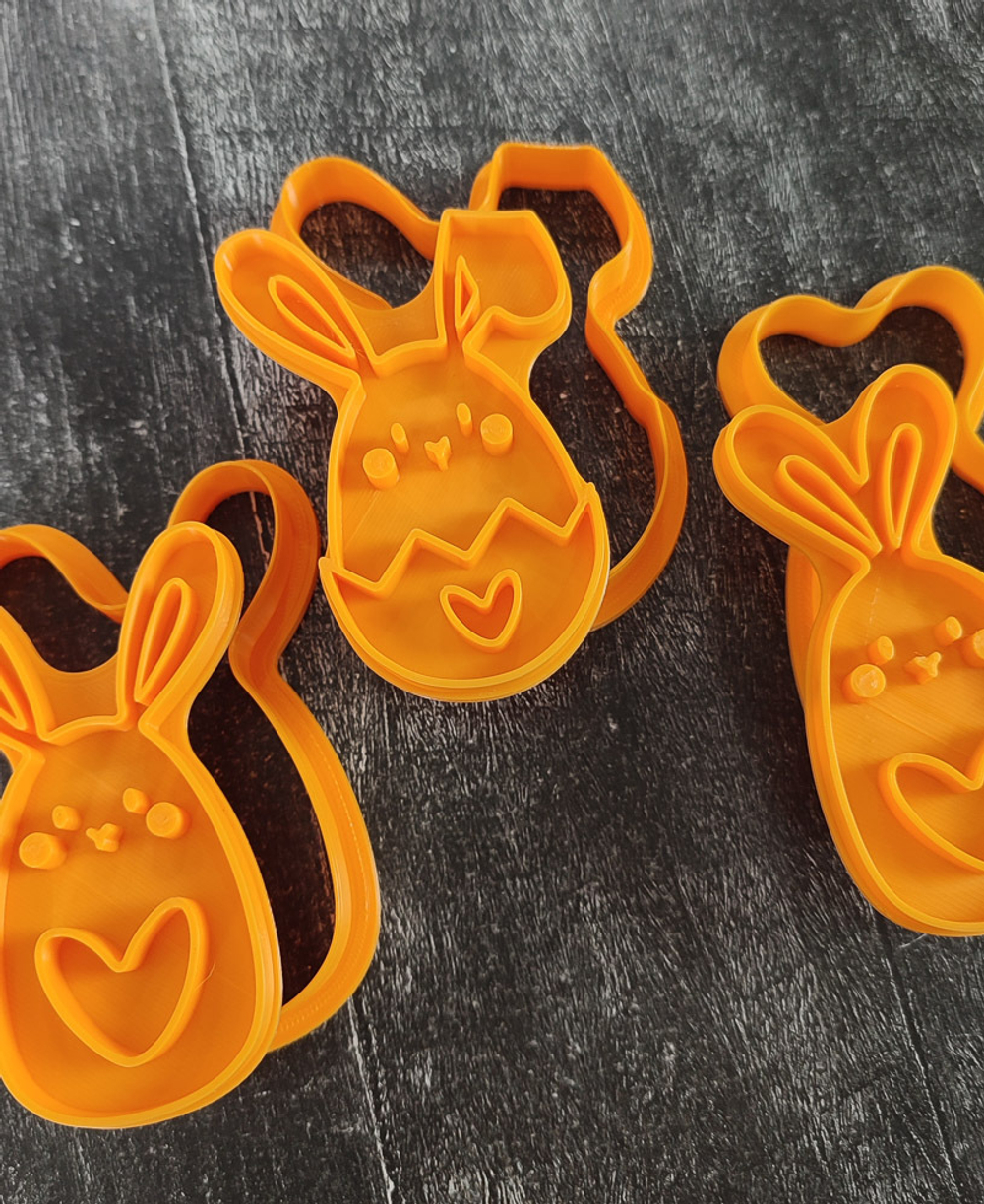 Штамп Три зайки