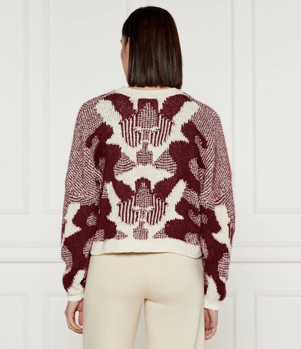 Свитер RORA Ba&sh - бордовый(1H24RORA)