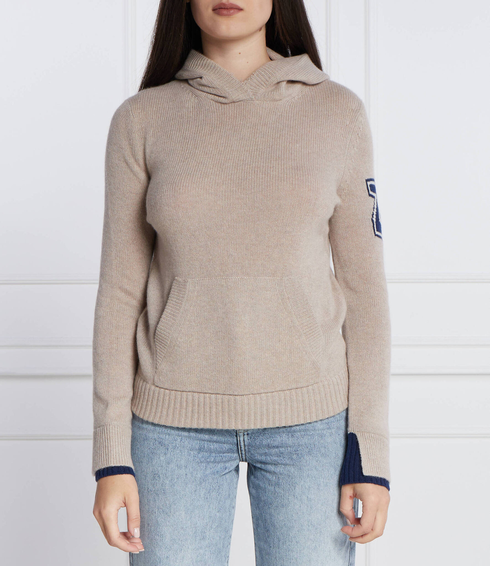 Кашемировый свитер Zadig&amp;Voltaire - бежевый(KWSW01555)