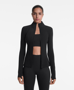 Oysho Легкая и теплая высокотехнологичная куртка, черный