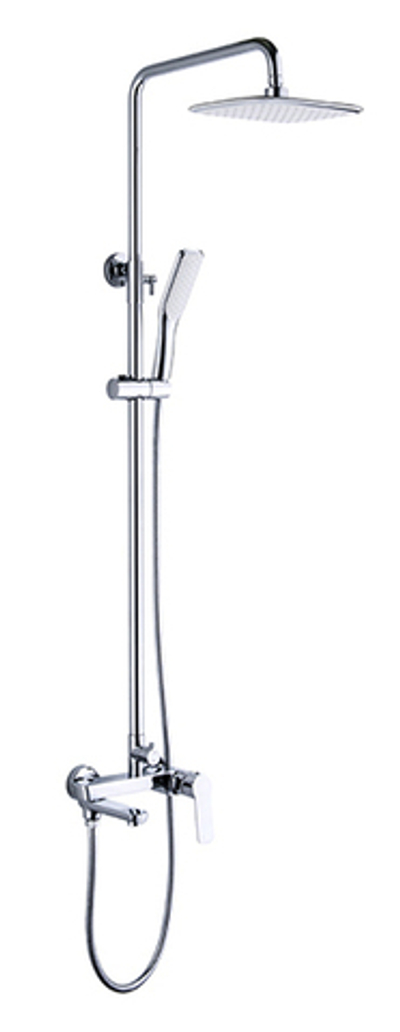 душевая система LEDEME со смесителем и тропическим душем L2414