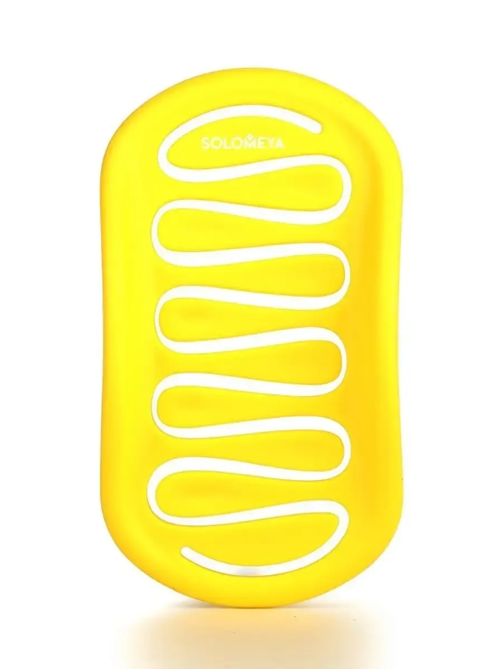 [Solomeya] Арома-расческа для сухих и влажных волос с АРОМАТОМ ЛИМОНА мини Aroma Brush For Wet&Dry Hair Lemon Mini, 1шт