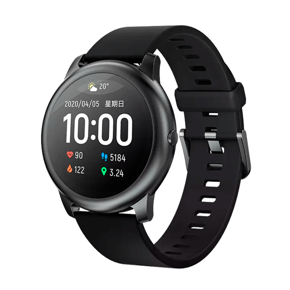 Часы Xiaomi Haylou Smart Watch Solar LS05 RU черные (Русская версия)