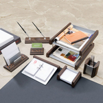 Набор настольный BESTAR "Amenhotep" из дерева, 8 предметов, цвет "светлая вишня", 236402