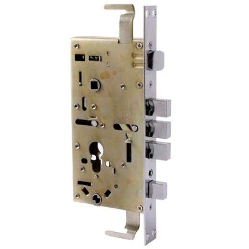 Замок врезной д/Китайских дв. АЛЛЮР ЗВ1-09АTM L  левый автомат  без ц/мех. б/о  б/р / 1560