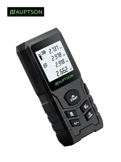 Дальномер лазерный, 100M, Лазерный дальномер, АКБ*2, рулетка строительная