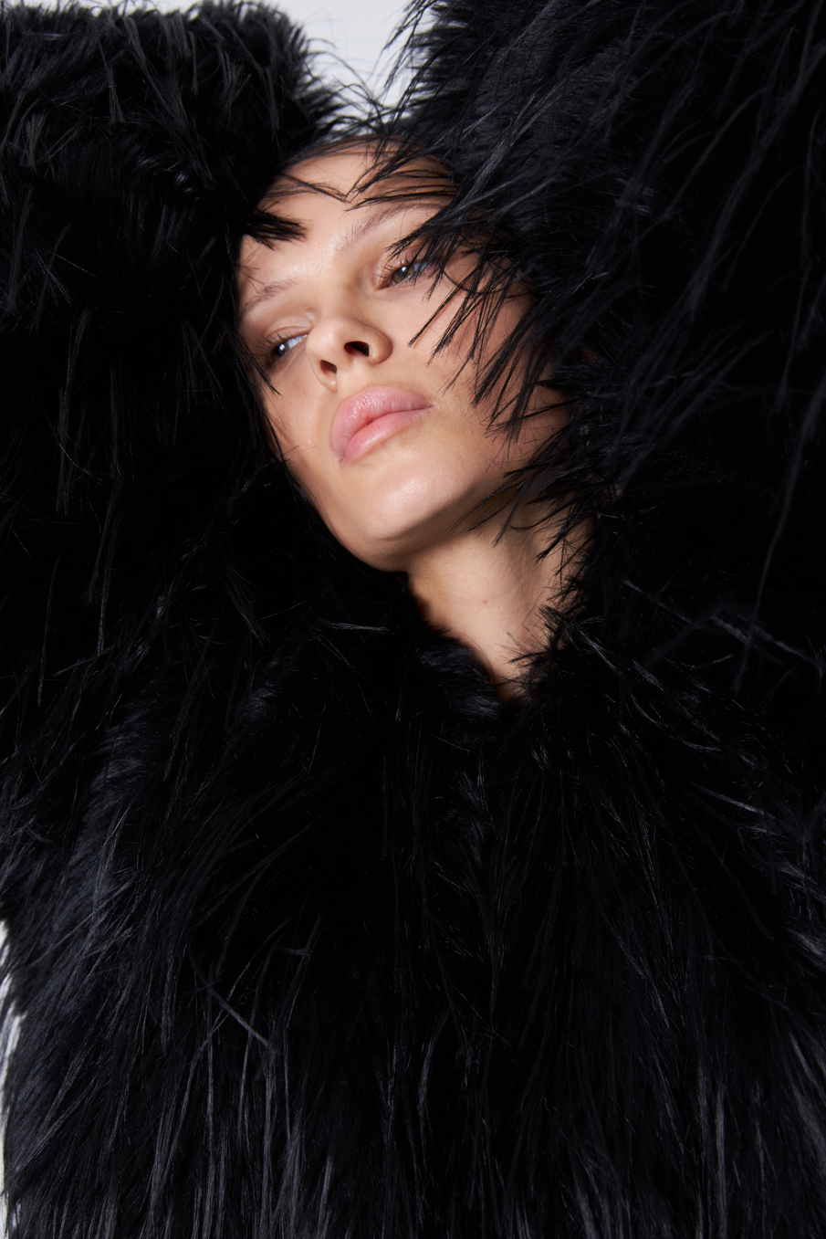 Комплекс шуба short с шапкой