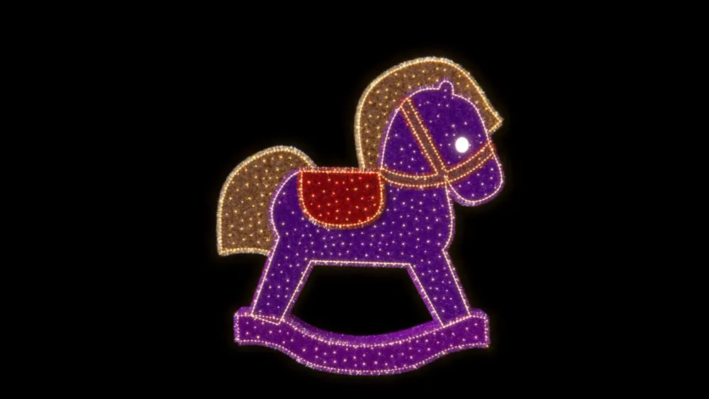 световая детская игрушка "лошадка"