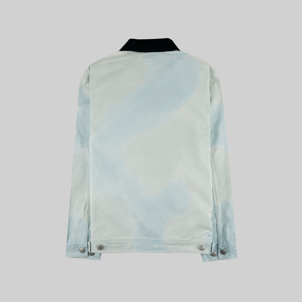 Куртка мужская Obey Tie Dye Work Jacket - купить в магазине Dice с бесплатной доставкой по России