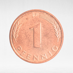 Germany, 1 Pfennig, 1993, (Stuttgart Mint - "F"), XF