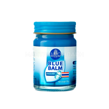 Бальзам для тела Coco Blues Blue Balm Синий охлаждающий, варикоза, для снижения боли 50 г