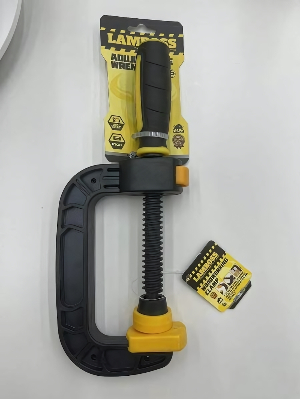 Струбцина Lamboss 3» G-тип пластик