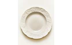 Zara Home тарелка глубокая из фарфора, цвет кремовый, 22.5 см