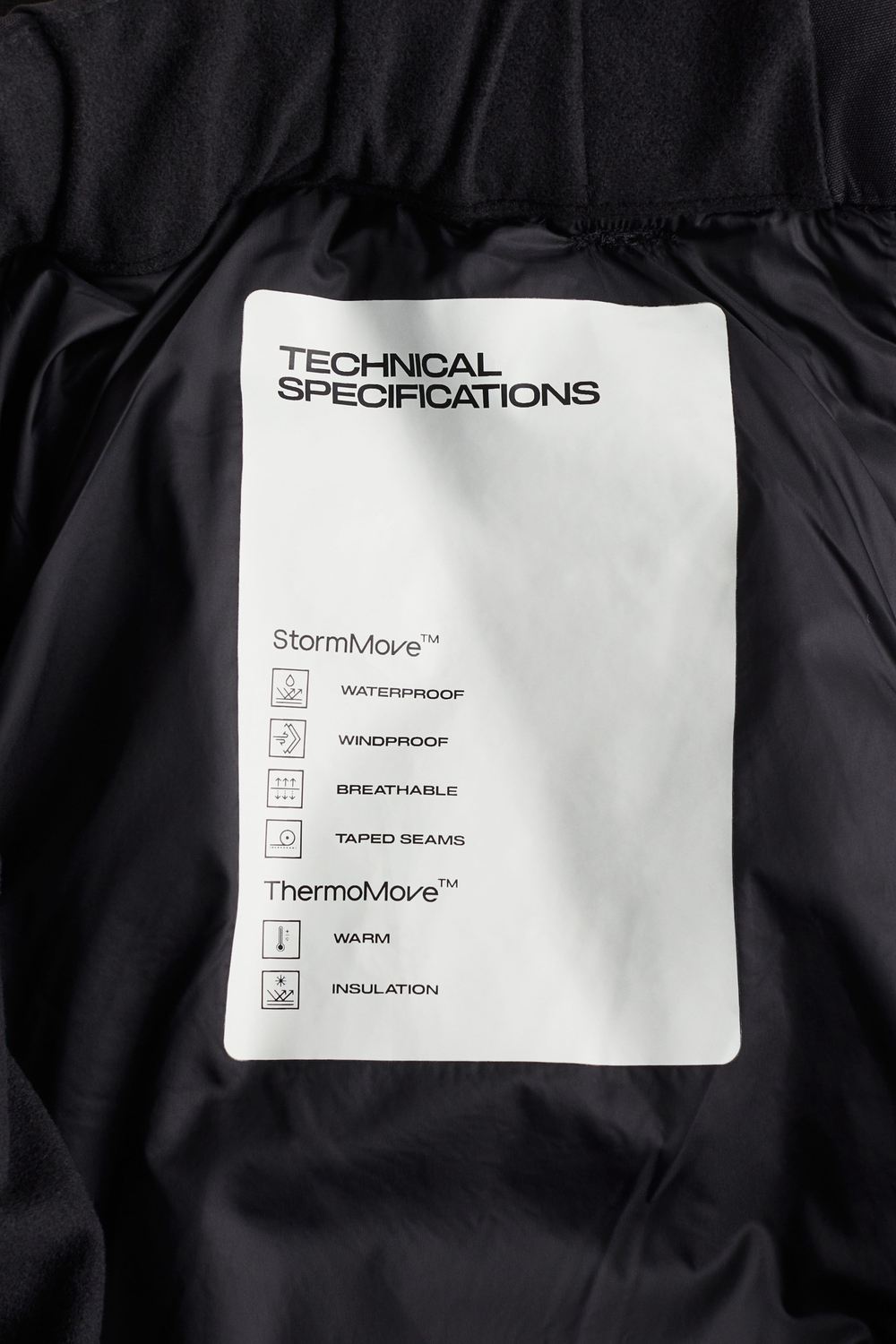 Мешковатые лыжные брюки с подкладкой из ткани stormmove™