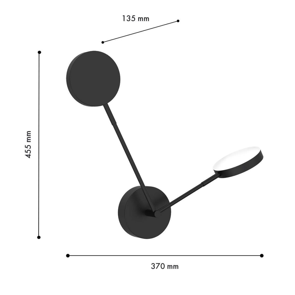 Настенный светодиодный светильник Favourite Vogaro 4631-2W