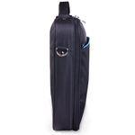 Сумка деловая BRAUBERG с отделением для ноутбука 17,3", "Sidney", откидная крышка, черная, 44х34х6 см, 240449