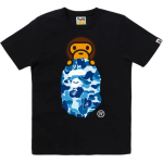 A Bathing Ape Bathing Ape Футболка Cotton Regular Straight Fit Summer 0zxtew012102q