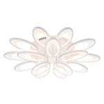 Потолочный светодиодный светильник 190Вт, 13000Лм, 3000-6000К, Ra>80,  плавная регулировка мощности, изменение цветовой температуры, ночник,  металл/акрил, белый